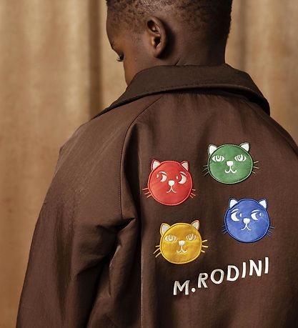 Mini Rodini Bomberjacka - Cool Katter - Brun