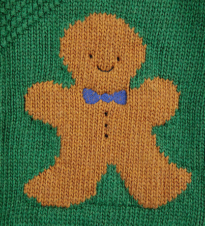 Bobo Choses Cardigan - Knitted - Gingerbread - Green