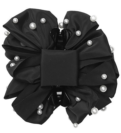 DAY ET Hárklemmur - Pearl Perluhárkló - 8,5x5 cm - Black