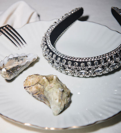 Bandeau à Cheveux DAY ET - Crystal Bandeau pour cheveux - Argent
