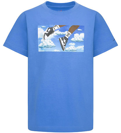 Jordan Stuttermabolur - Legend Blue