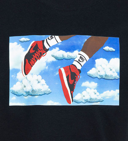 Jordan T-shirt - Black w. Print