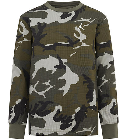 Jordan Tröja - Piké - Medium+ Olive/Camo