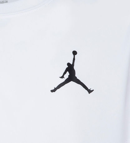 Jordan Stuttermabolur - Dri-Fit - Hvítt