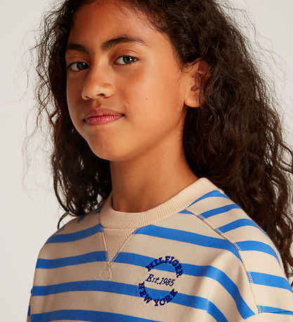 Tommy Hilfiger Blouse - New York - Calico Base Blue Spell Stripe