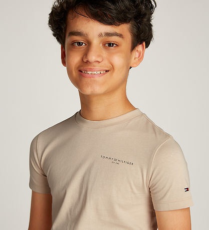 Tommy Hilfiger Stuttermabolur - Mini Corp Lógó - Classic+ Drappl
