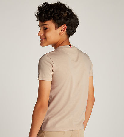 Tommy Hilfiger Stuttermabolur - Mini Corp Lógó - Classic+ Drappl
