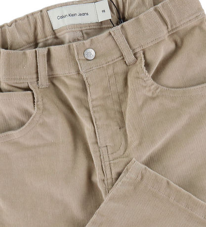 Calvin Klein Broek - Corduroy - Rib Corduroy - Chateaugrijs