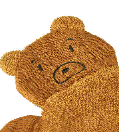 Liewood Babytücher - 2er-Pack - Janai - Mr Bear/Golden Caramel