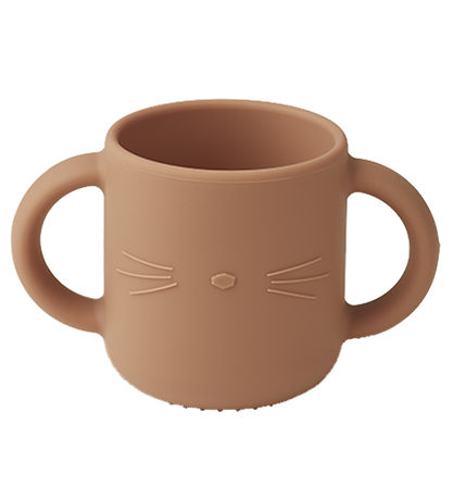Liewood Becher - Silikon - Gene - 2er-Pack - CAT/Toskana Rose