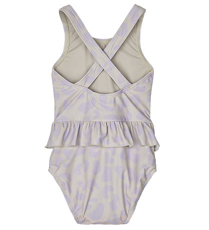 Liewood Swimsuit - Amina Baby - UV40+ - Leo/Misty Lilac