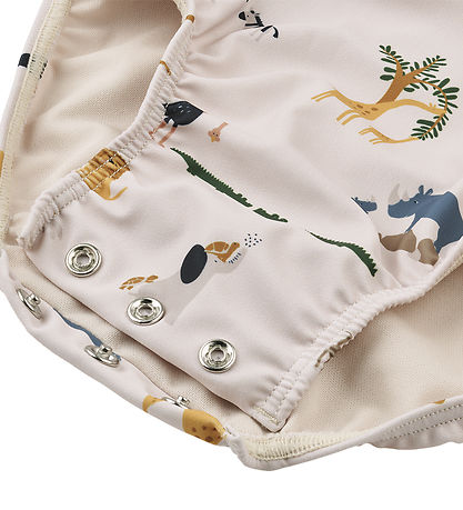 Liewood Swimsuit - Amina Baby - UV40+ - All Together/Sandy