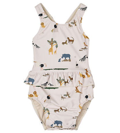 Liewood Swimsuit - Amina Baby - UV40+ - All Together/Sandy