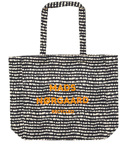 Mads Nørgaard Shopper - Recycled Boutique Athene - Scribble Blac