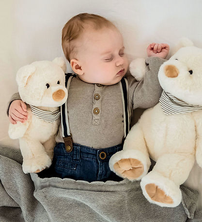 Teddykompaniet Soft Toy - Painted - 25 cm - Cream