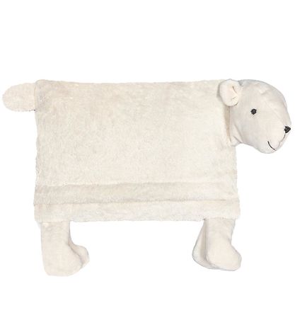 Senger Naturwelt Heating pad - Stone Pine Bear - 45x30 cm - Whit