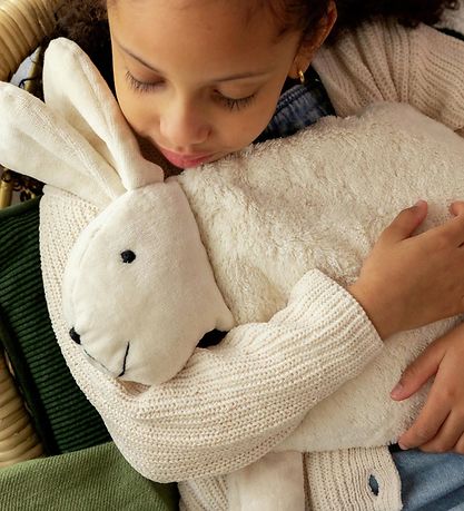 Senger Naturwelt Heating pad - Stone Pine Rabbit - 45x30 cm - Wh