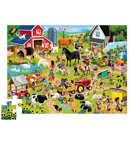 Crocodile Creek Jigsaw Puzzle - 48 Bricks - Day at the Farm
