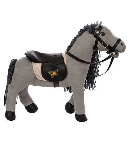 by ASTRUP Hug pony - Lucky - 30 cm. - Gray