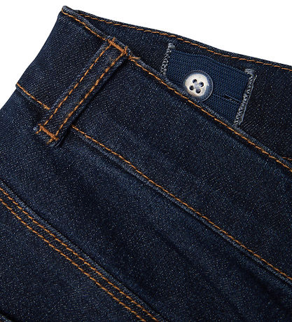 LMTD Farkut - NlfTulrichia Wide Leg - Dark Blue Denim