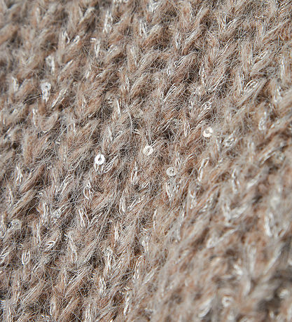 LMTD Blouse - Knitted - NlfNuluis - Peyote/WITH SEQUINS