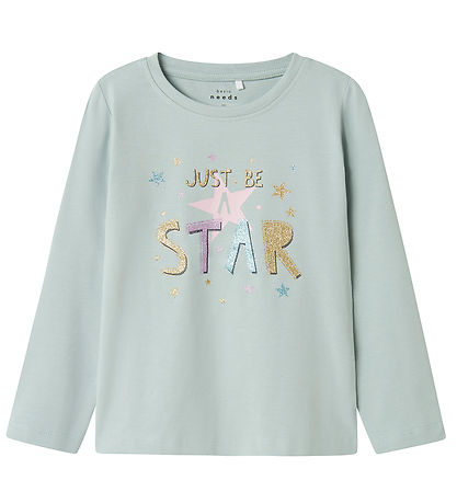 Name It Blouse - NmfVix - Gray Mist/Just Be A Star