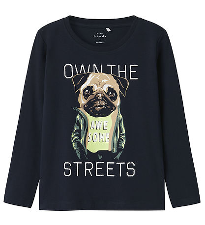 Name It Blouse - NmmVux - Dark Sapphire/Own The Streets
