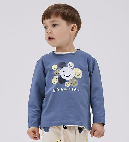 Name It Bluse - NmmShine - China Blue
