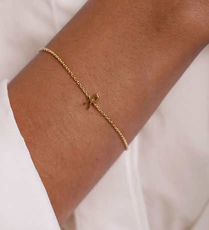 Design Letters Rannekoru - R - 18K kullattu