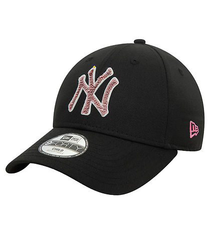 New Era Derhúfa - 9Fjörutíu - New York Yankees - Svart/Bleikt/Gu
