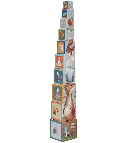 Little Dutch Stacking Tower - 10 Parts - Forest Friends