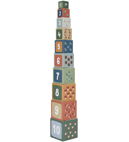 Little Dutch Stacking Tower - 10 Parts - Forest Friends
