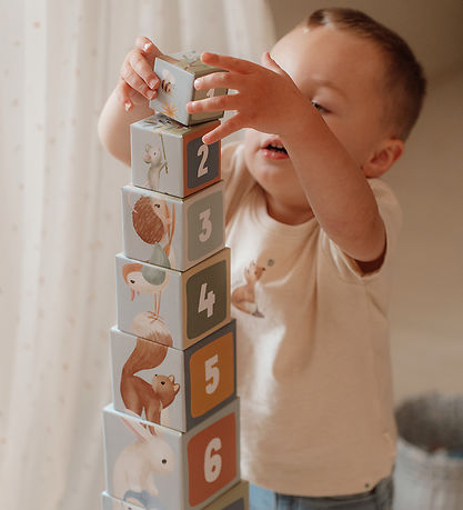 Little Dutch Stacking Tower - 10 Parts - Forest Friends