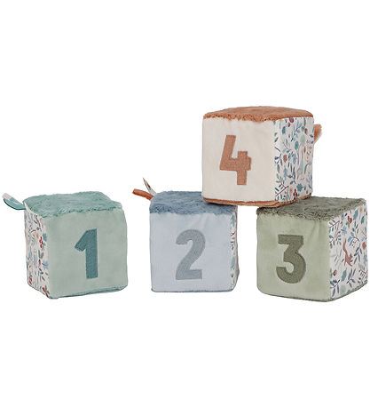 Little Dutch Whistling cubes - 4 pcs - Forest Friends