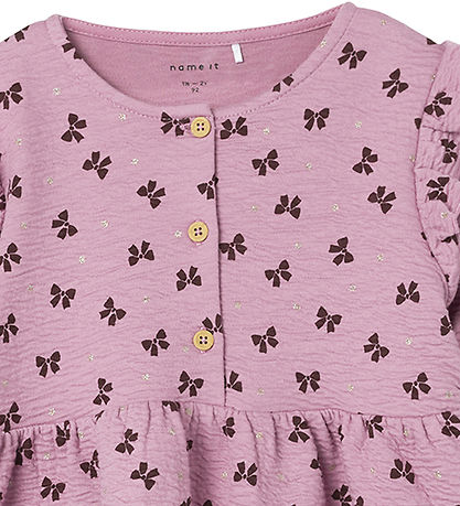 Name It Dress - NmfRdolly - Mauve Orchid