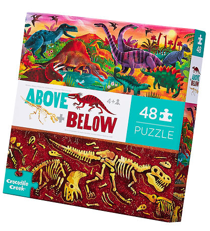 Crocodile Creek Jigsaw Puzzle - 48 Bricks - Dinosaur World