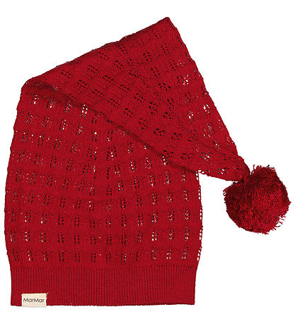 MarMar Christmas Hat - The Elf - Hibiscus Red