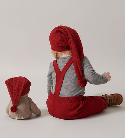 MarMar Christmas Hat - The Elf - Hibiscus Red