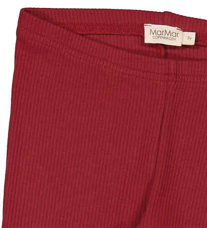 MarMar Trousers - Rib - Play - Hibiscus Red