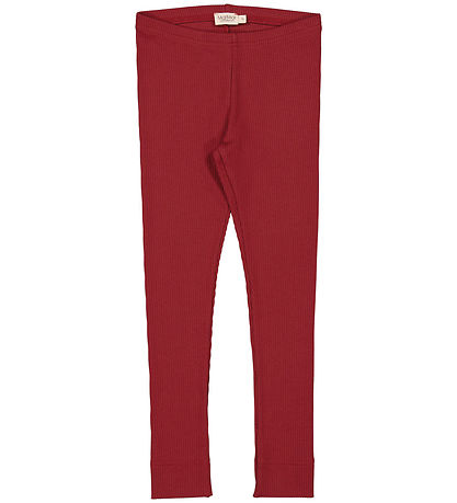 MarMar Trousers - Rib - Play - Hibiscus Red