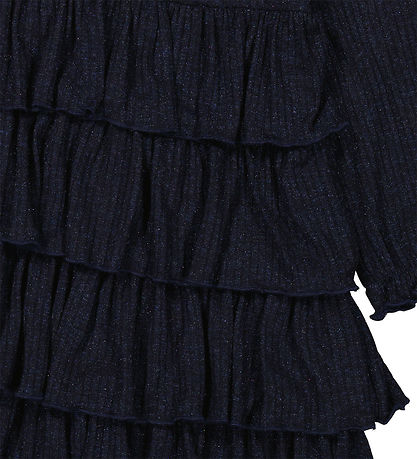 MarMar Kjóll - Rib - Disan - Dark Nótt M. Glitter