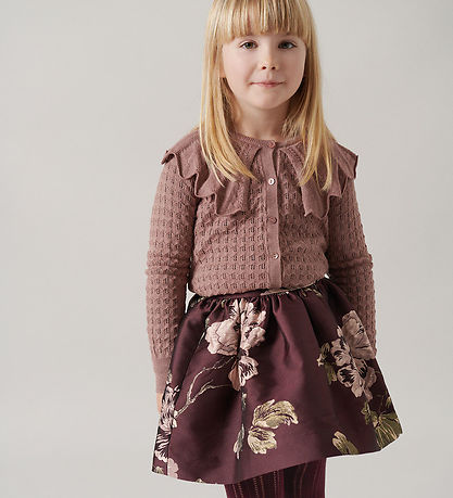 MarMar Pils - Sunita - Deep Mulberry Jacquard