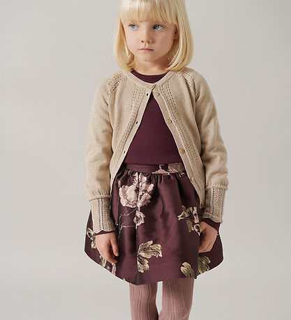 MarMar Pils - Sunita - Deep Mulberry Jacquard