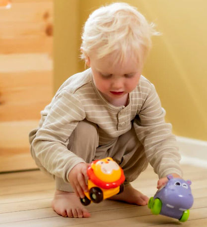 Scandinavian Baby Products Bil - Flodhäst m. Konfetti