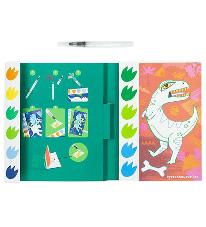 Tiger Tribe Colouring Set - Paint A Picture Set - Dinosaurs