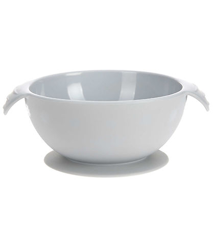 Lässig Bowl w. Suction Cup - Grey
