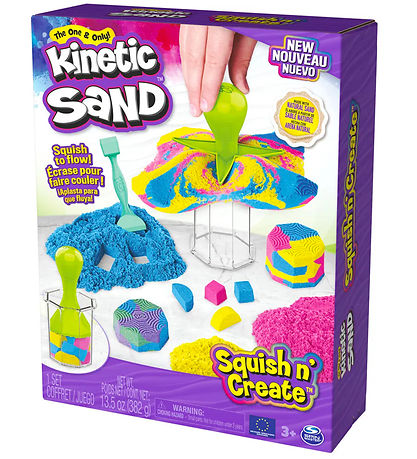 Kinetic Sand Beach Set - Squish N' Create - 382 grams