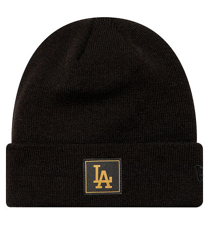New Era Beanie - Knitted - Dodgers - Metallic - Black