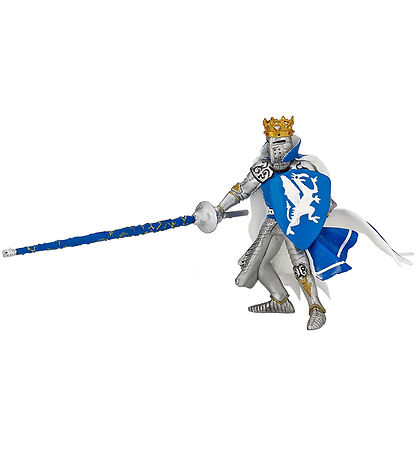 Papo Blauer Drachenkönig - H: 18 cm