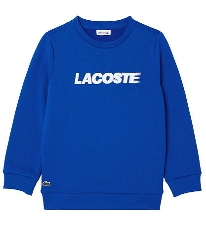 Lacoste Sweatshirt - Lazuli m. Weiß